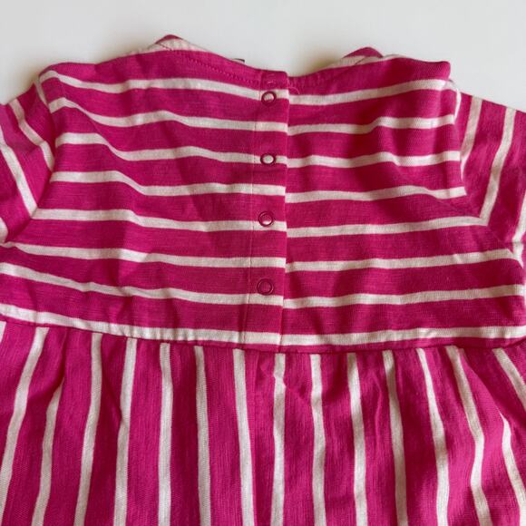 NEW Primary Baby Striped Pink Romper 12-18 Months - Picture 10 of 10